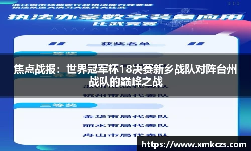 焦点战报：世界冠军杯18决赛新乡战队对阵台州战队的巅峰之战